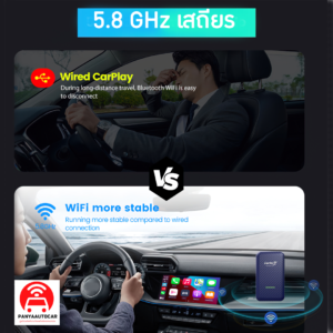 ขายกล่อง carplay android auto ราคาถูก carlinkit 4.0 
